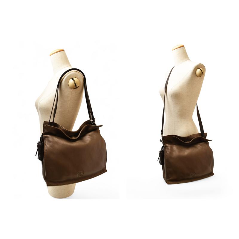 LOEWE（ロエベ） フラメンコ バッグ/クロスボディ タッセル アナグラム