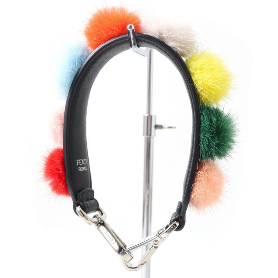 極美品◇FENDI フェンディ STRAP YOU ミニストラップユー ミンクファー
