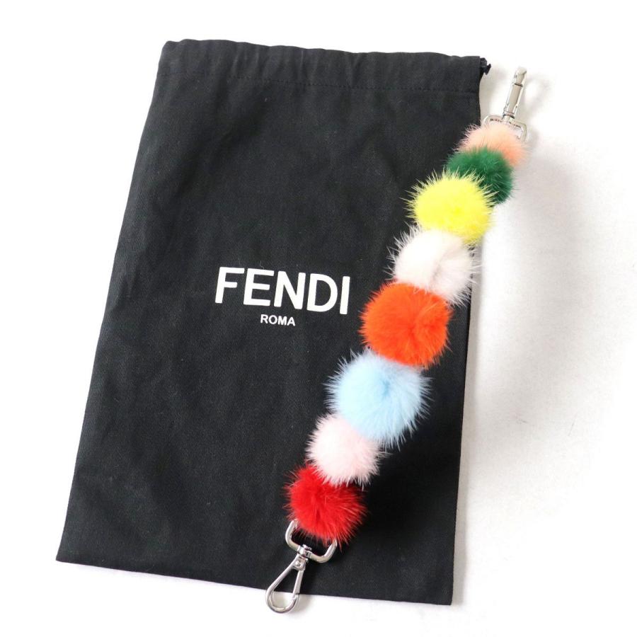 極美品◇FENDI フェンディ STRAP YOU ミニストラップユー ミンクファー