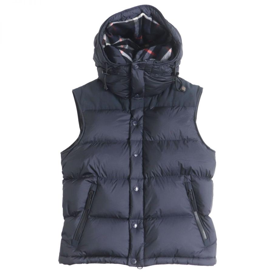 美品□BURBERRY/バーバリー 8018732 LOCKWELL フード裏チェック柄 2WAY