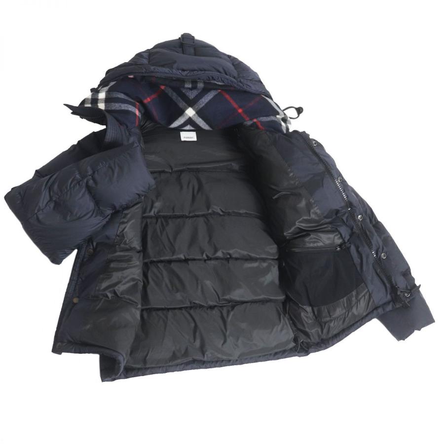 美品□BURBERRY/バーバリー 8018732 LOCKWELL フード裏チェック柄 2WAY