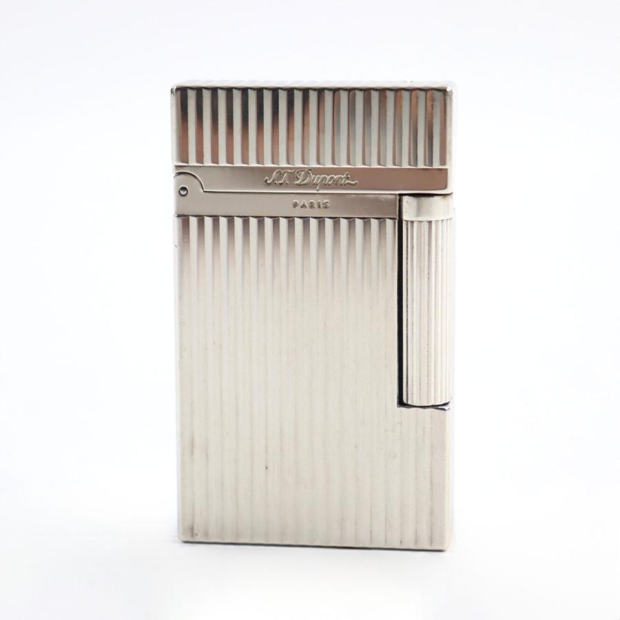 外装美品○Dupont デュポン ライン2 ヴァーティカルライン ストライプ