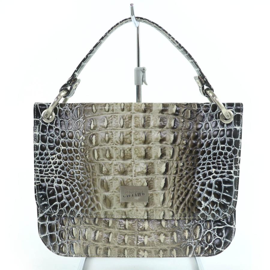 極美品☆JEAN-PAUL GAULTIER ジャンポールゴルチエ ロゴプレート