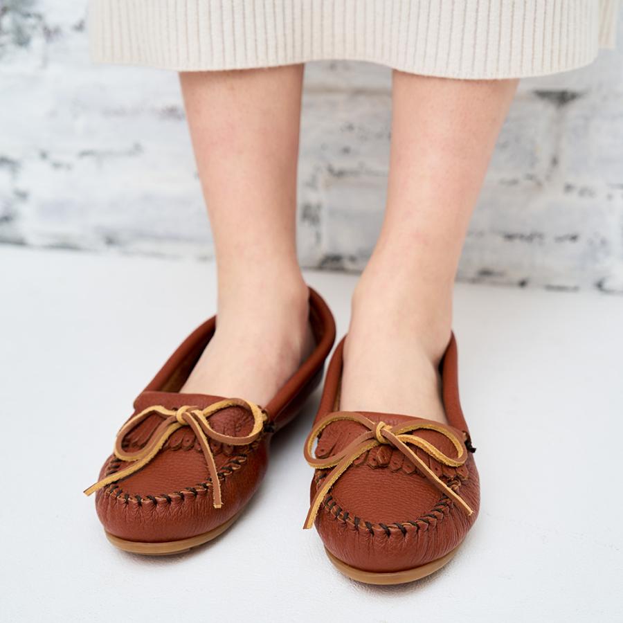 Minnetonka（ミネトンカ） レディース モカシン DEERSKIN KILTY
