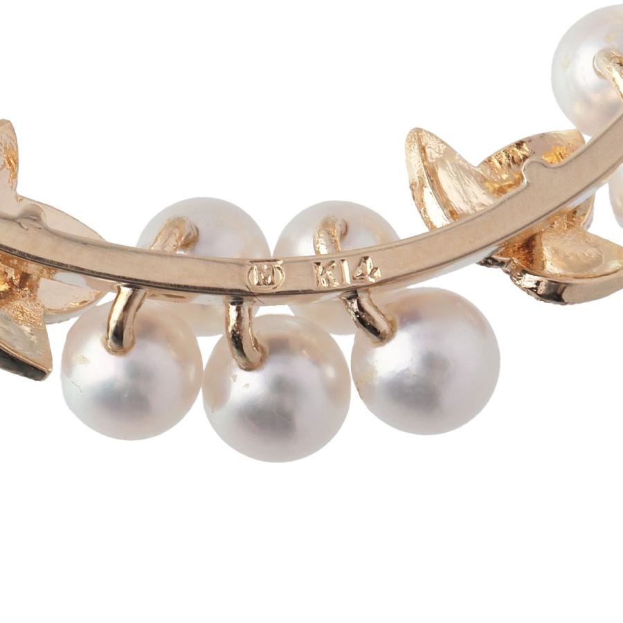 MIKIMOTO（ミキモト） パール ブローチ サークル アコヤパール4.0mm