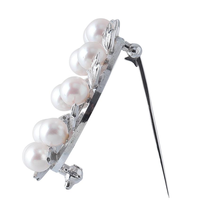 MIKIMOTO（ミキモト） パール ブローチ サークル アコヤパール5.7mm
