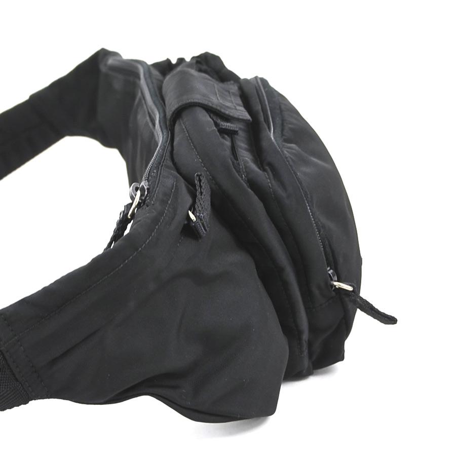 PRADA（プラダ） ウエストバッグ ボディバッグ ナイロン ブラック