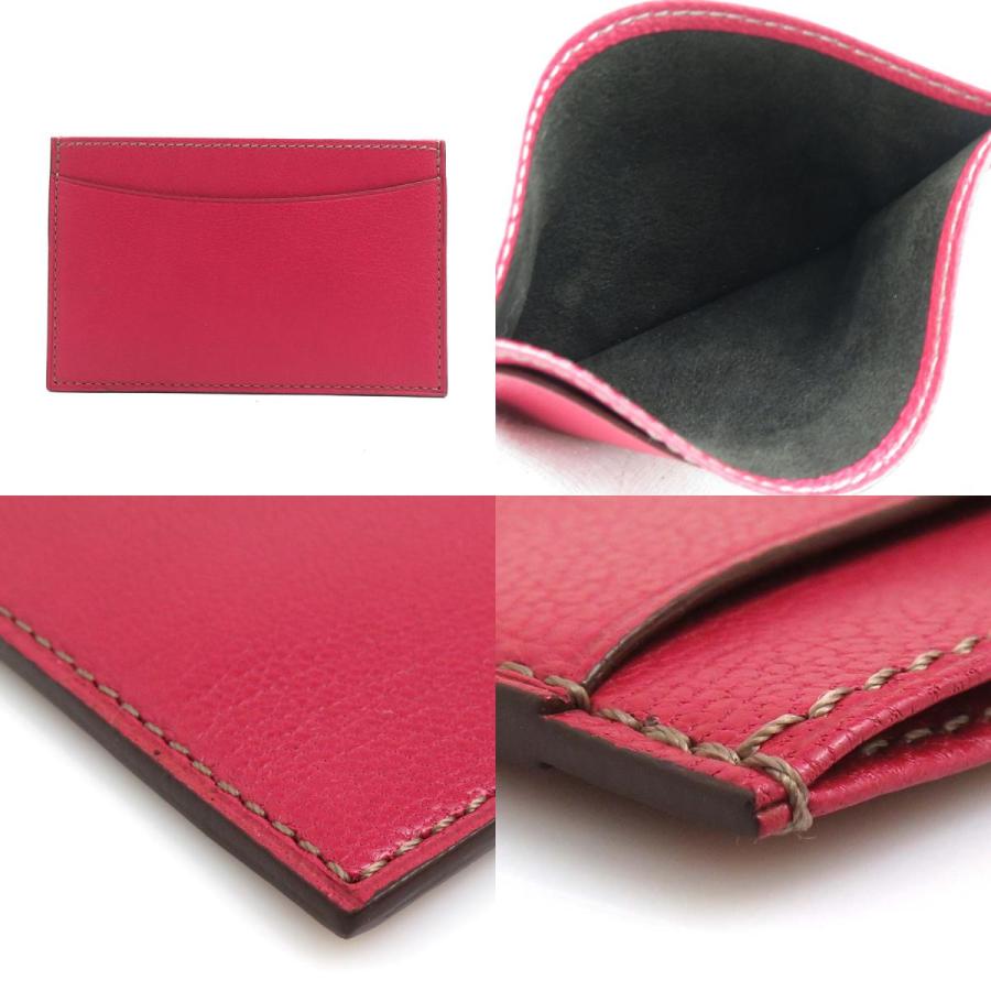 Cartier（カルティエ） カードケース レザー レッド系 : ブランド