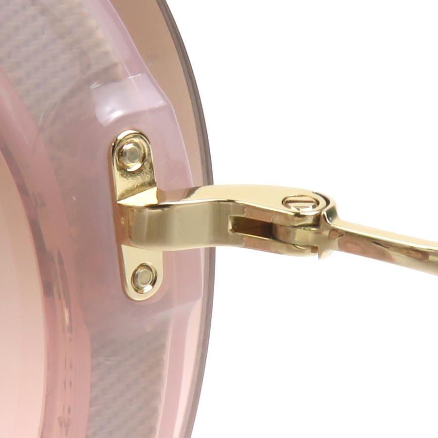 miu miu（ミュウミュウ） サングラス プラスチック/ラインストーン