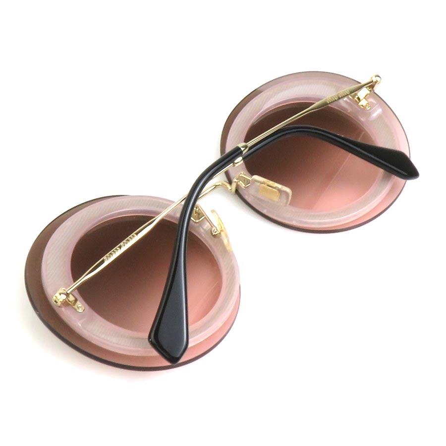 miu miu（ミュウミュウ） サングラス プラスチック/ラインストーン