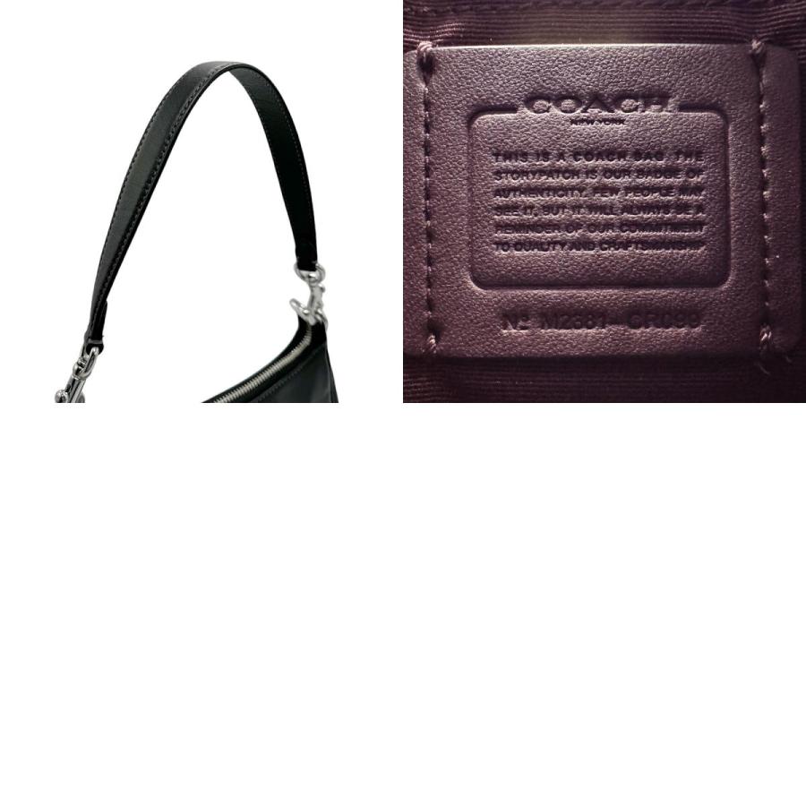 COACH（コーチ） ショルダーバッグ レザー ブラック : ブランド