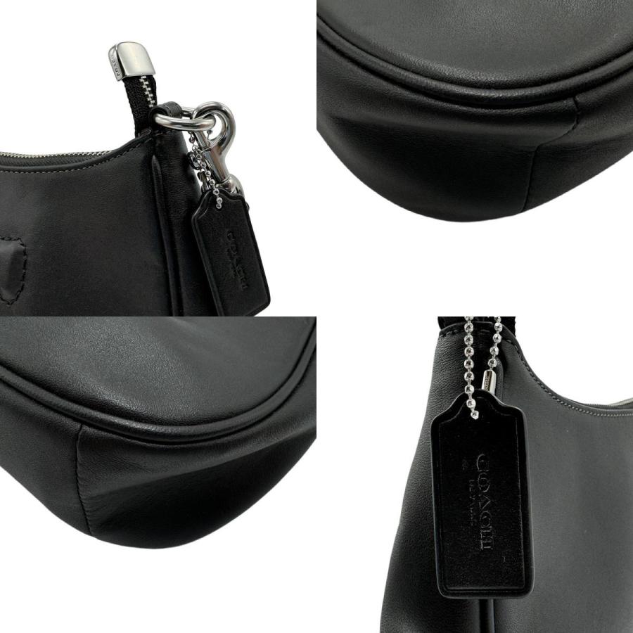 COACH（コーチ） ショルダーバッグ レザー ブラック : ブランド