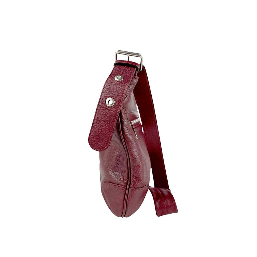 Chloe（クロエ） 斜め掛けショルダーバッグ レザー バーガンディ