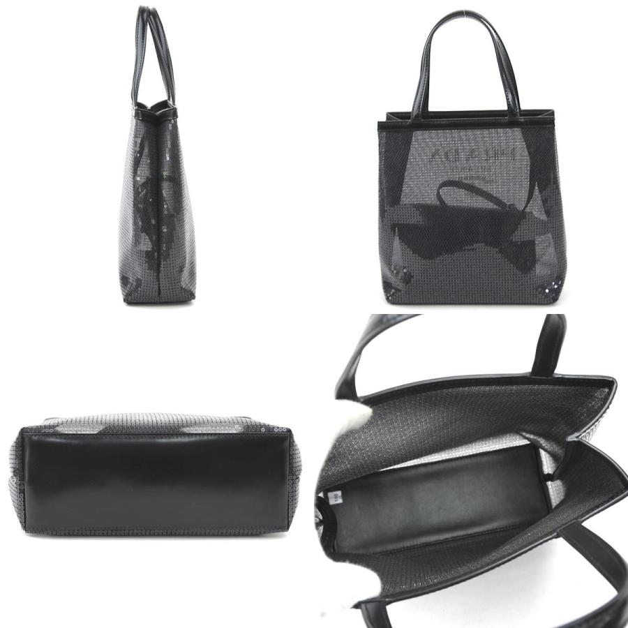 PRADA（プラダ） ハンドバッグ スパンコール/レザー ブラック