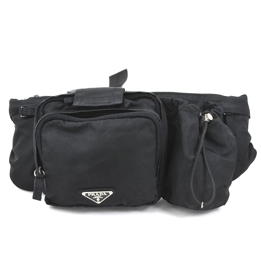 PRADA（プラダ） ウエストバッグ ボディバッグ ナイロン ブラック