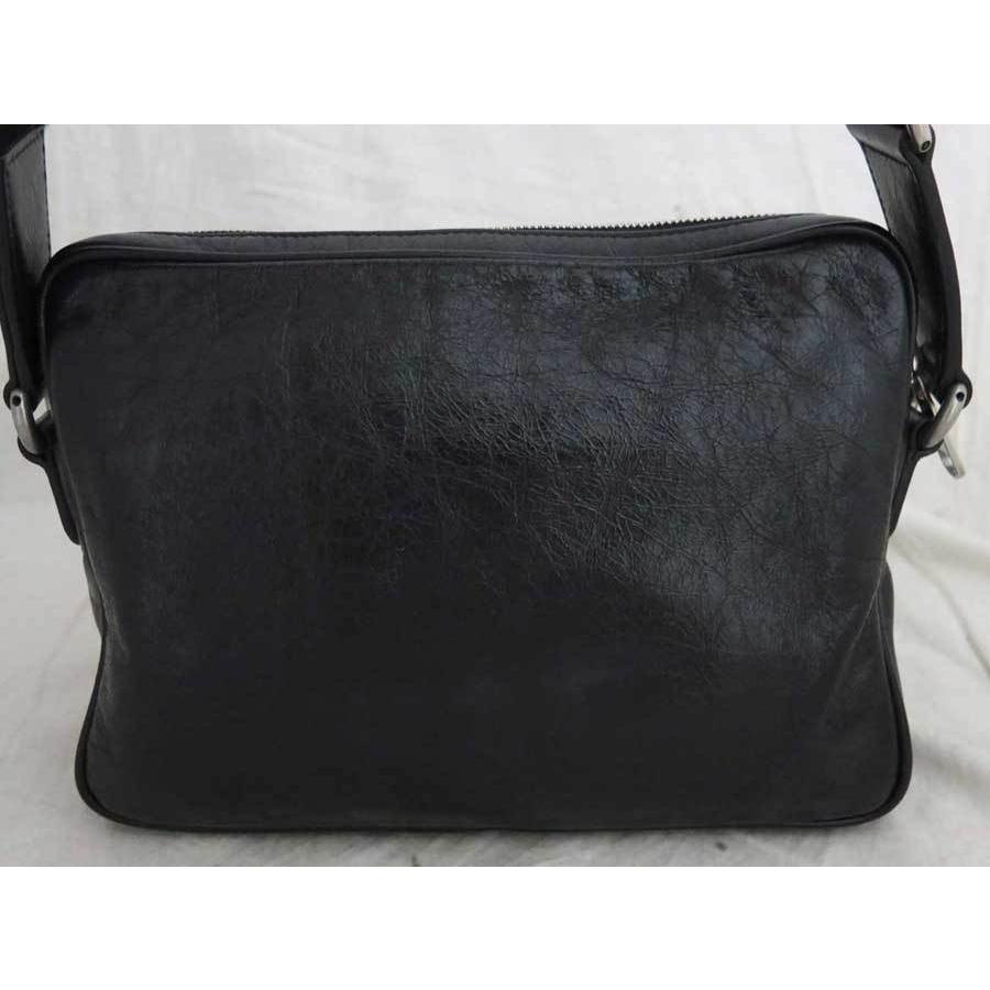 GUCCI（グッチ） バッグ GGロゴ レザーxキャンバス ブラック x