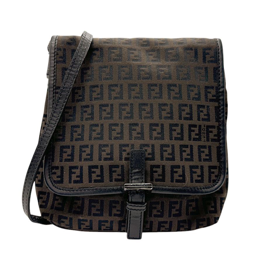 FENDI（フェンディ） ショルダーバッグ ズッキーノ キャンバス/レザー