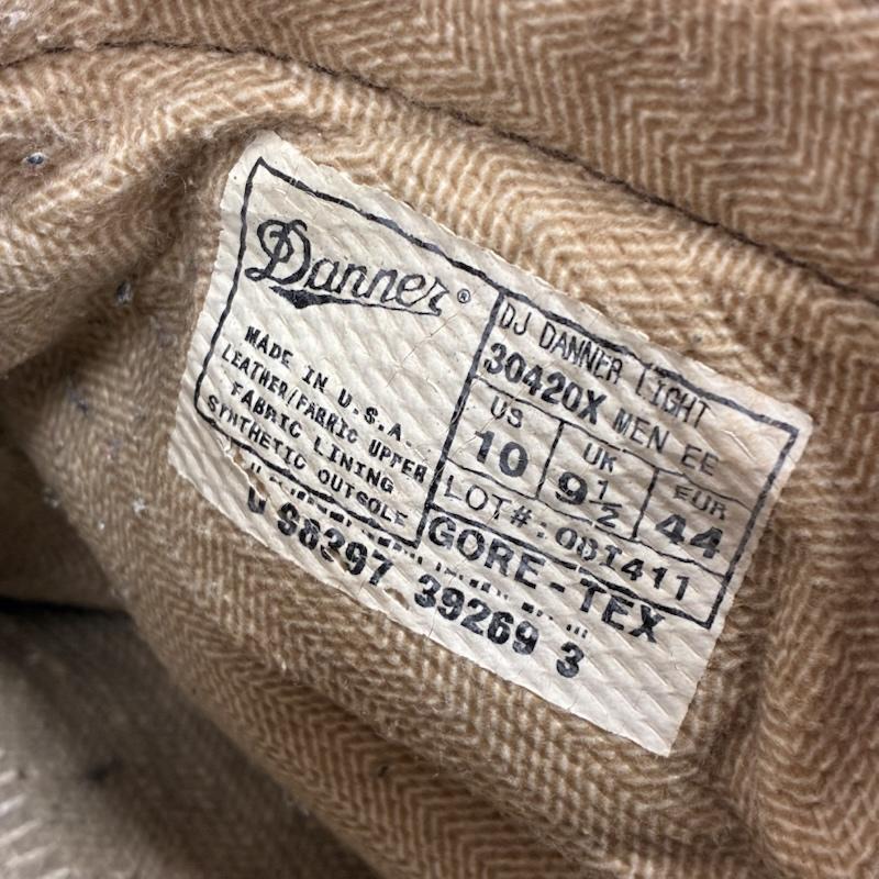 ダナー DANNER LIGHT ダナーライト USA製 白タグ GORE-TEX ワーク