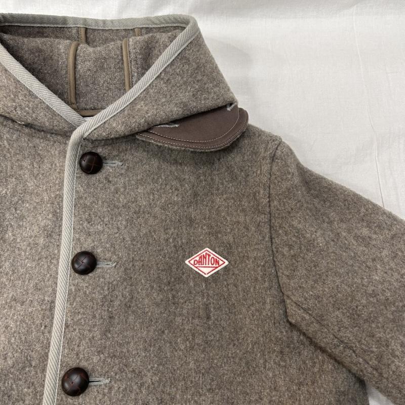 Danton（ダントン） ウールモッサ ウールコート ウールジャケット 丸襟