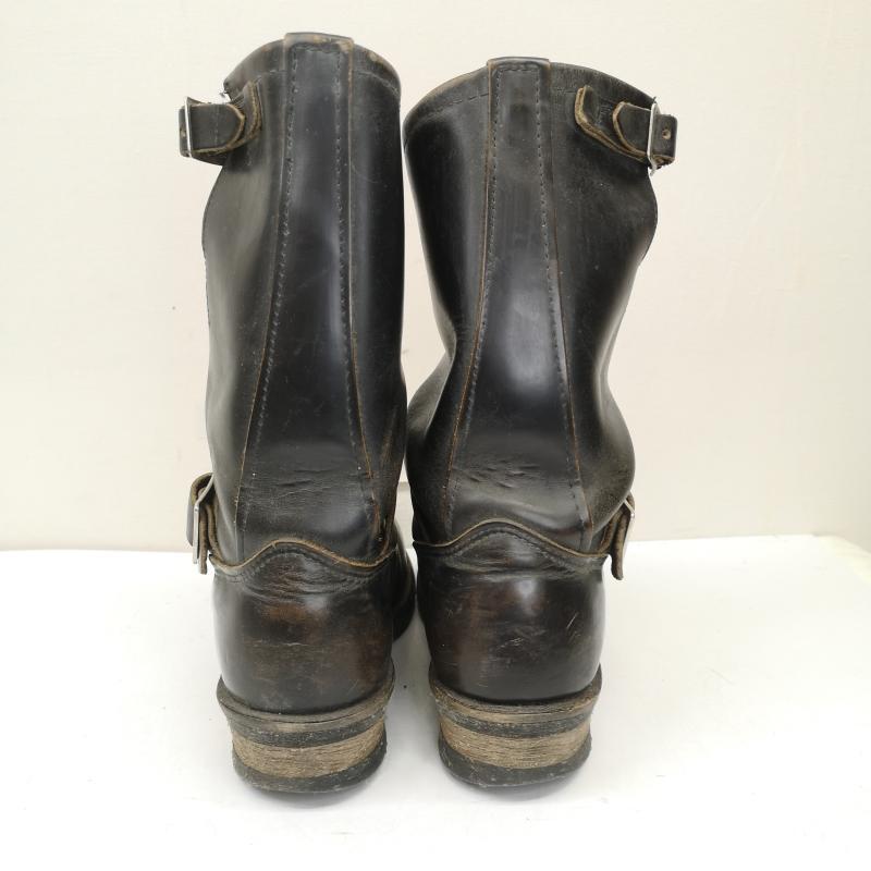 レッドウィング PT91 茶芯 プリントタグ エンジニア ブーツ US：8
