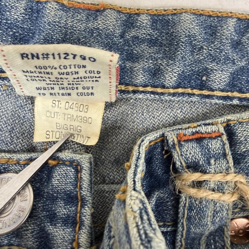 トゥルーレリジョン 503 フレア デニム パンツ ダメージ加工 26インチ