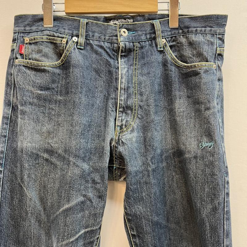 ステューシー ダメージ リペア 加工 デニムパンツ - 50151158