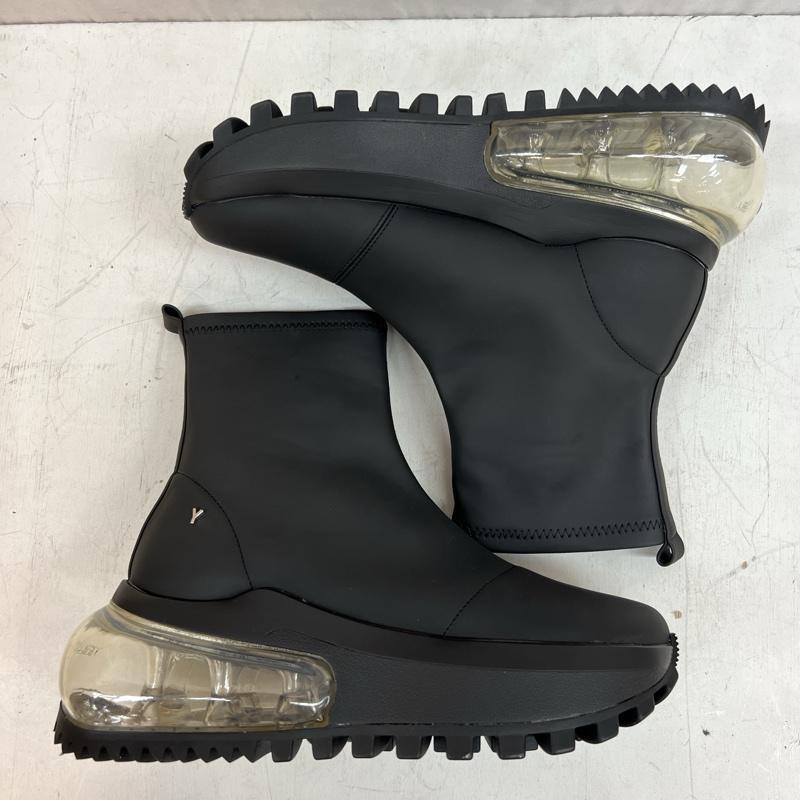 a*o様 YELLO SHOES 厚底デニムブーツ ブラック/グレー Sサイズ a*o様