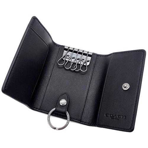 COACH（コーチ） キーケース 新作 新品 メンズ シグネチャー カーフ