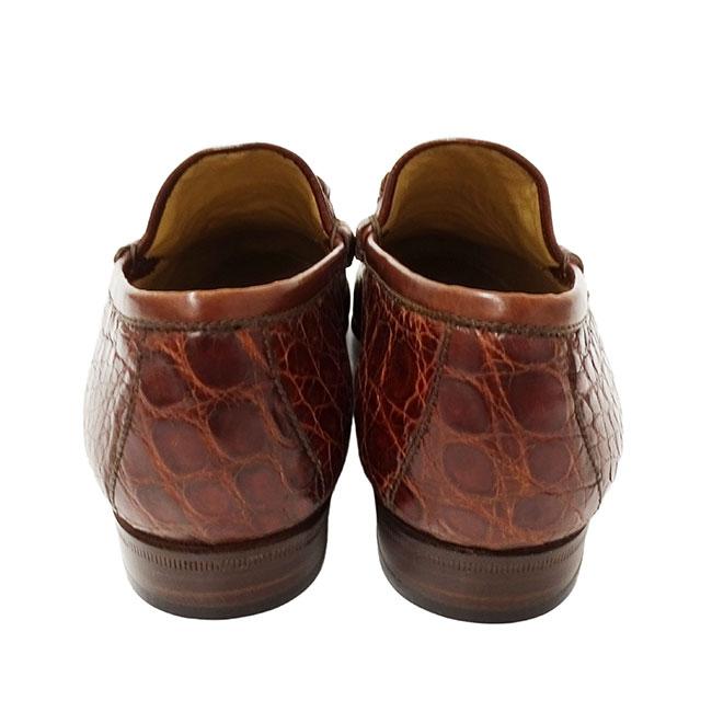 GUCCI（グッチ） 革靴 レディース ブランド クロコダイル ホースビット