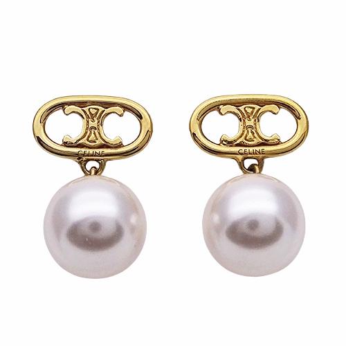 CELINE（セリーヌ） ピアス レディース ブランド トリオンフ フェイク