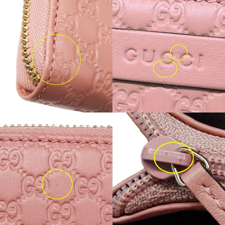 GUCCI（グッチ） 財布 レディース ブランド 長財布 マイクロシマレザー