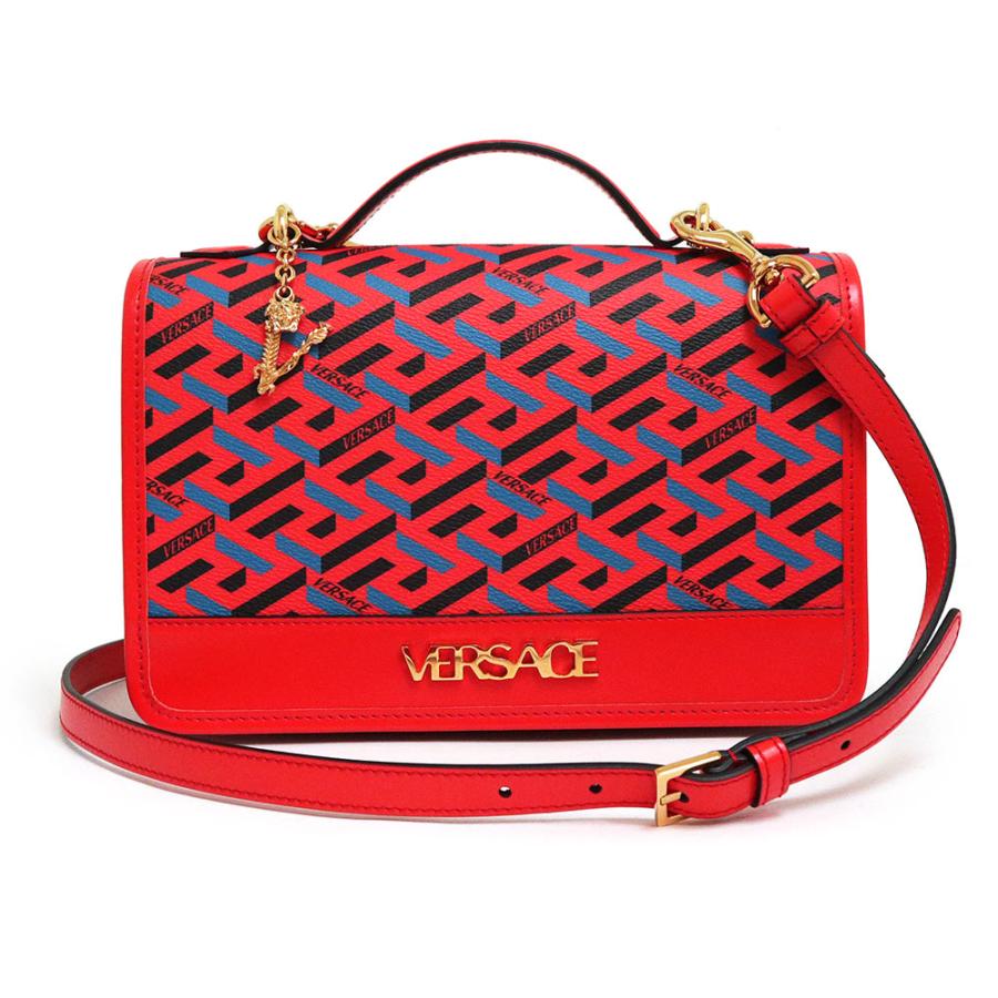 未使用 展示品）ヴェルサーチ VERSACE ラ グレカ シグネチャー 2WAY