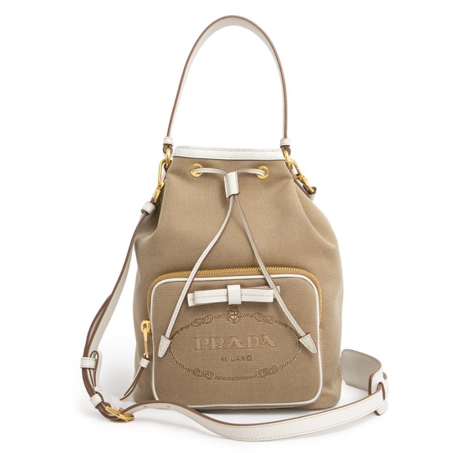 PRADA（プラダ） （未使用 展示品）プラダ ロゴジャガード 2way