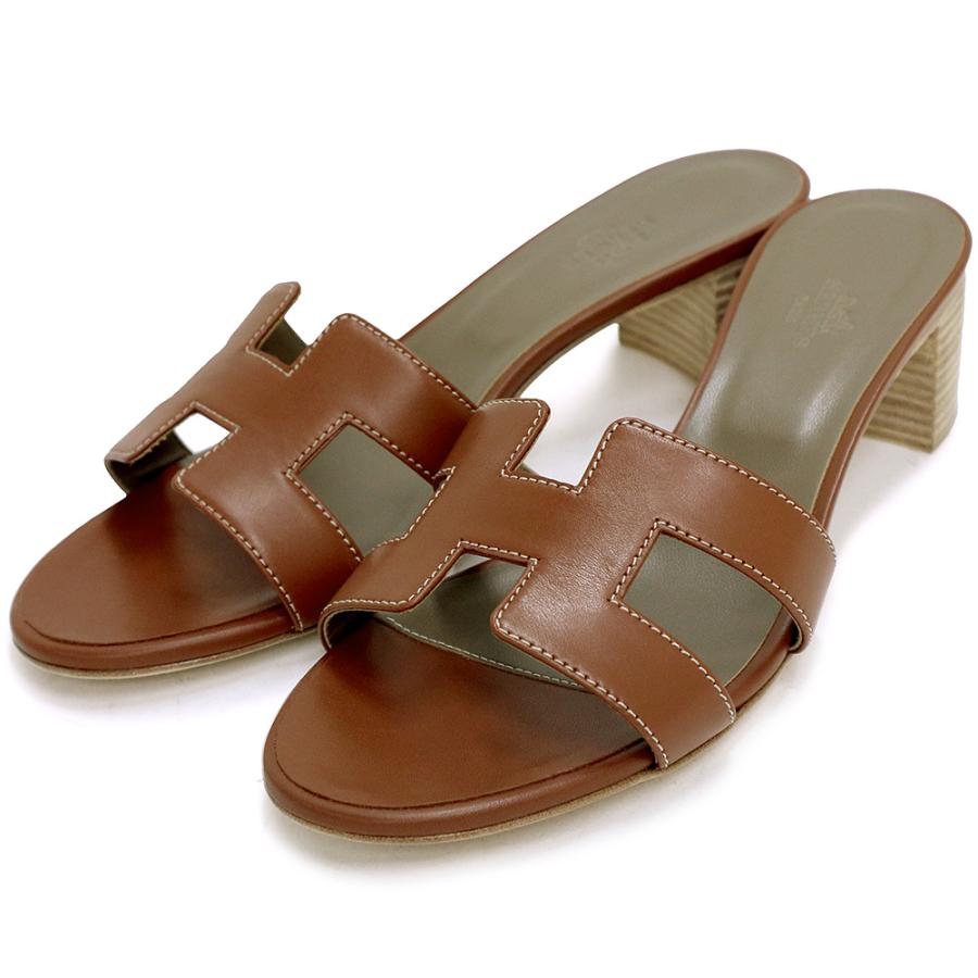 HERMES（エルメス） （美品）エルメス オアジス サンダル 靴 #39.5