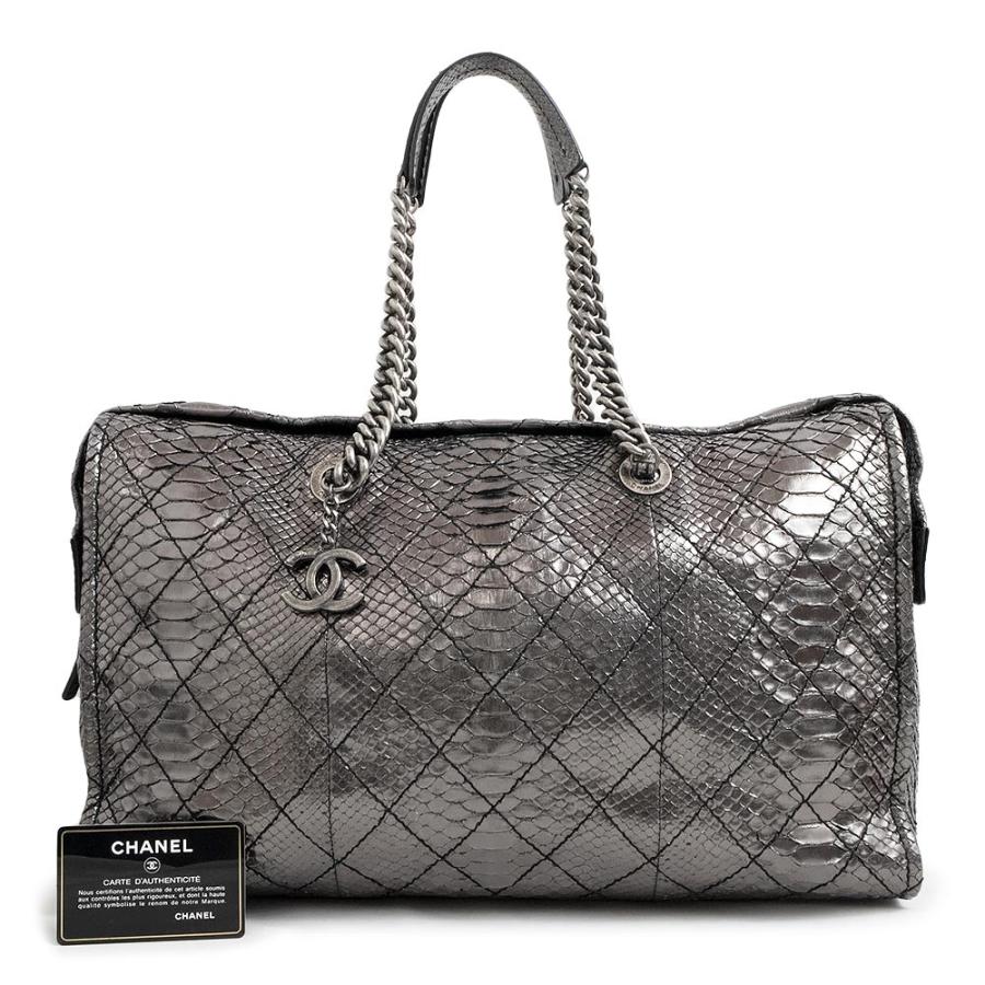 CHANEL（シャネル） （美品）シャネル チェーン ボストン ハンドバッグ