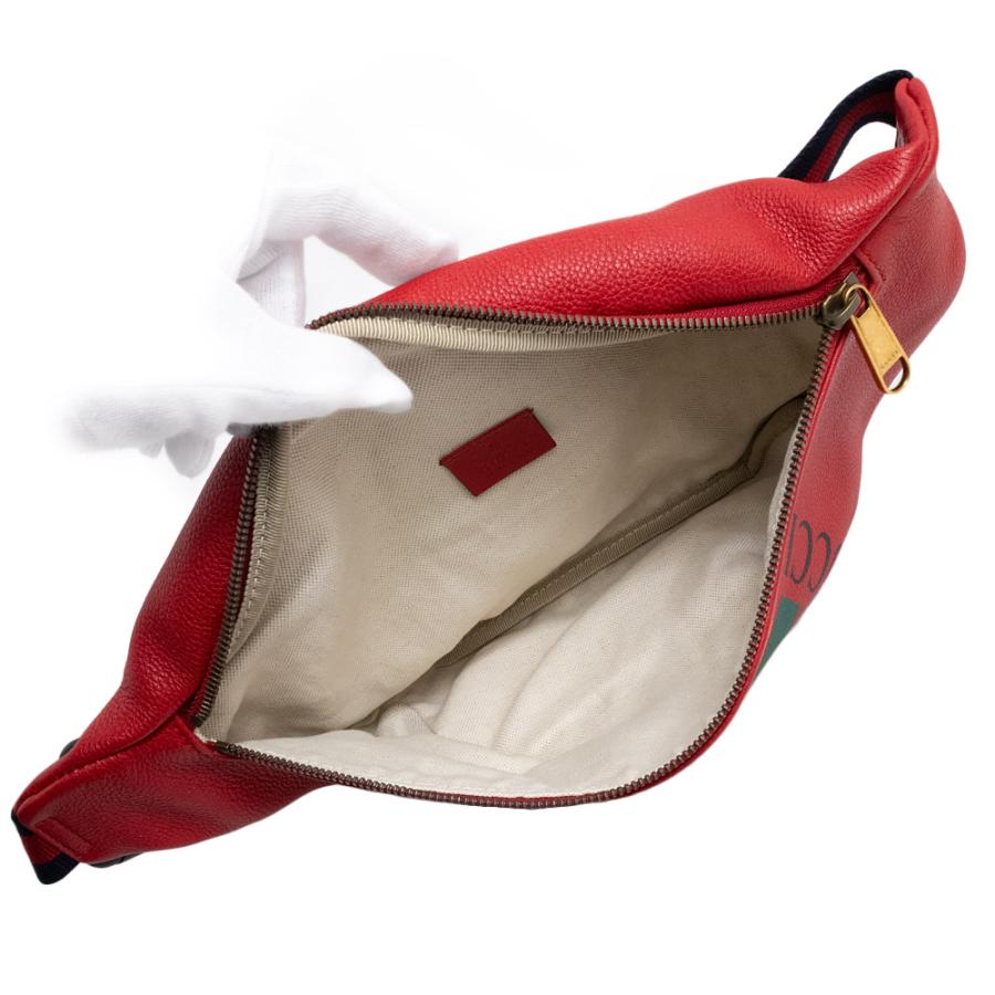 GUCCI（グッチ） （未使用保管品）グッチ プリント ボディ ベルト