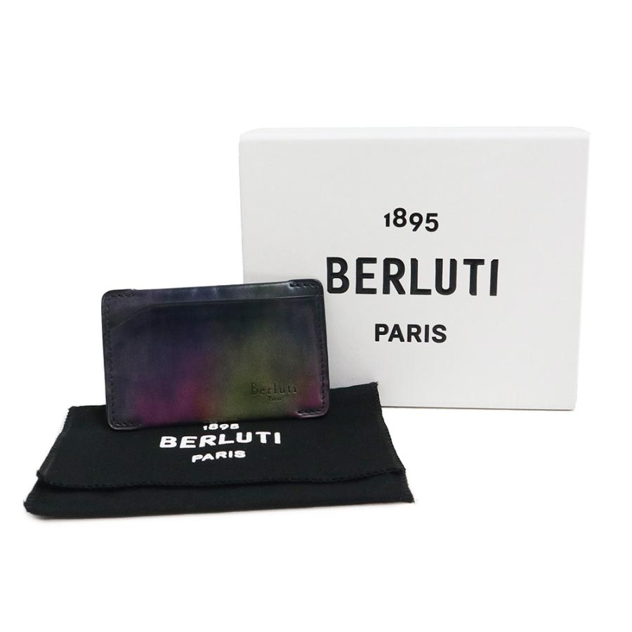 美品）ベルルッティ Berluti カードケース ヴェネチアカーフレザー