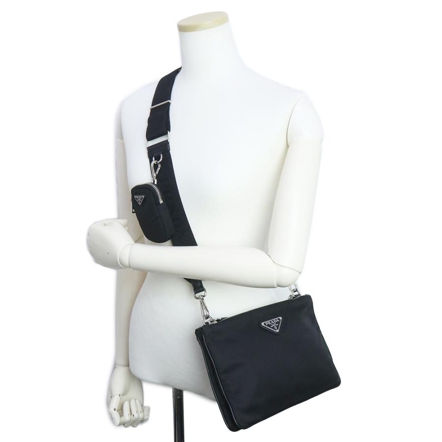 PRADA（プラダ） （中古）プラダ 三角ロゴプレート ショルダーバッグ