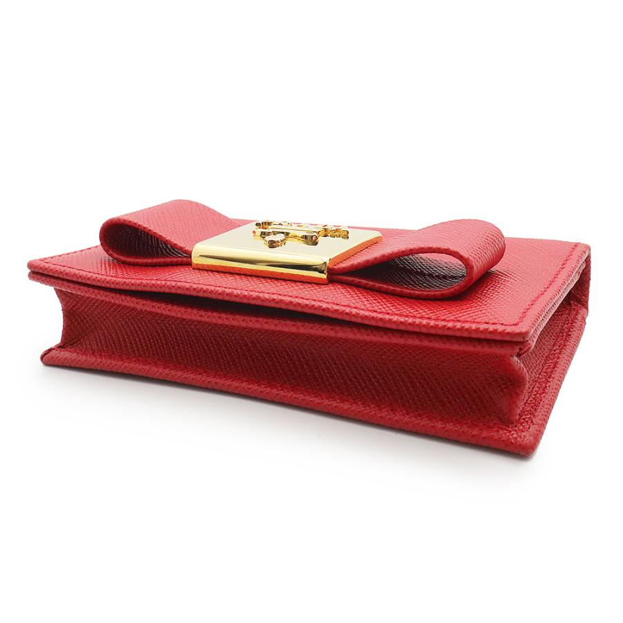 PRADA（プラダ） （未使用 展示品）プラダ リボン カードケース 名刺