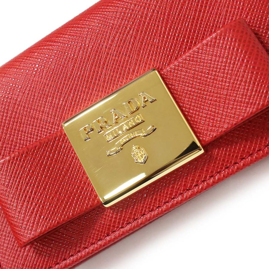 PRADA（プラダ） （未使用 展示品）プラダ リボン カードケース 名刺