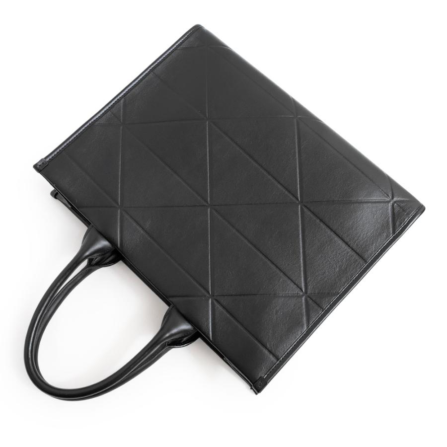 PRADA（プラダ） （美品）プラダ シンボル トップ ステッチ トート