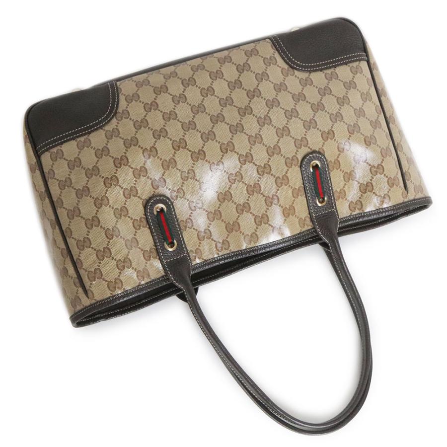 GUCCI（グッチ） （美品）グッチ シェリー トートバッグ GGクリスタル