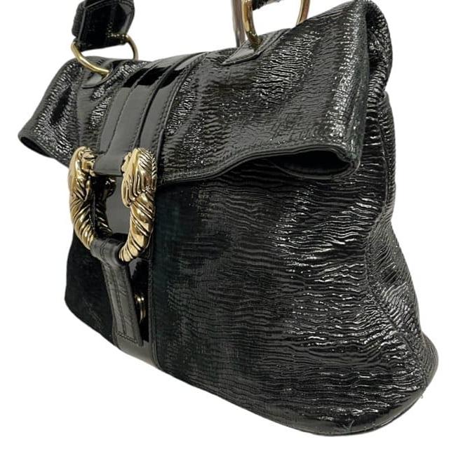 BVLGARI（ブルガリ） レオーニ 2WAY ハンドバッグ レディース ブラック