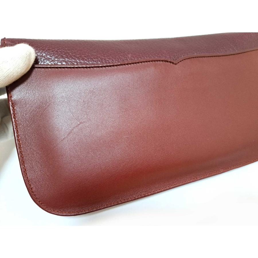 Cartier（カルティエ） マスト セカンドバッグ クラッチバッグ 型押し