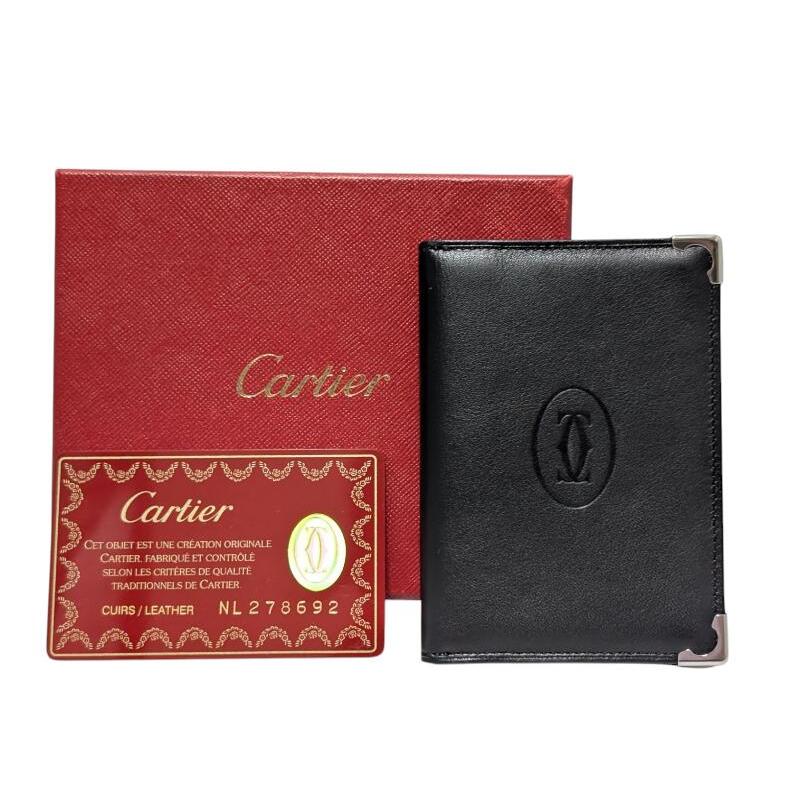 Cartier（カルティエ） 未使用 カードケース 名刺入れ 二つ折り 2面