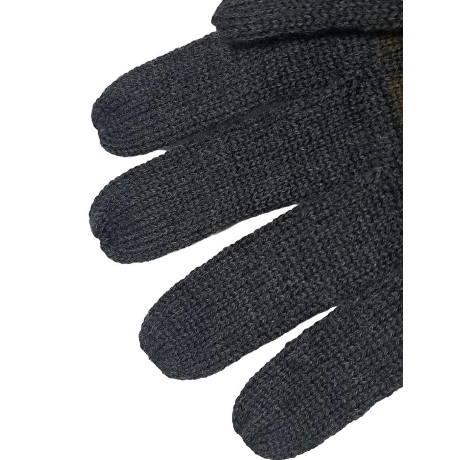 FENDI（フェンディ） 未使用 手袋 ウール 100％ グレー ズッカ