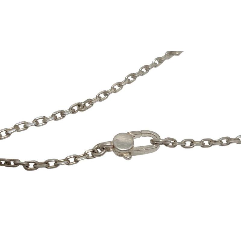 GUCCI（グッチ） ネックレス プレート ロゴ ペンダント SV925 シルバー