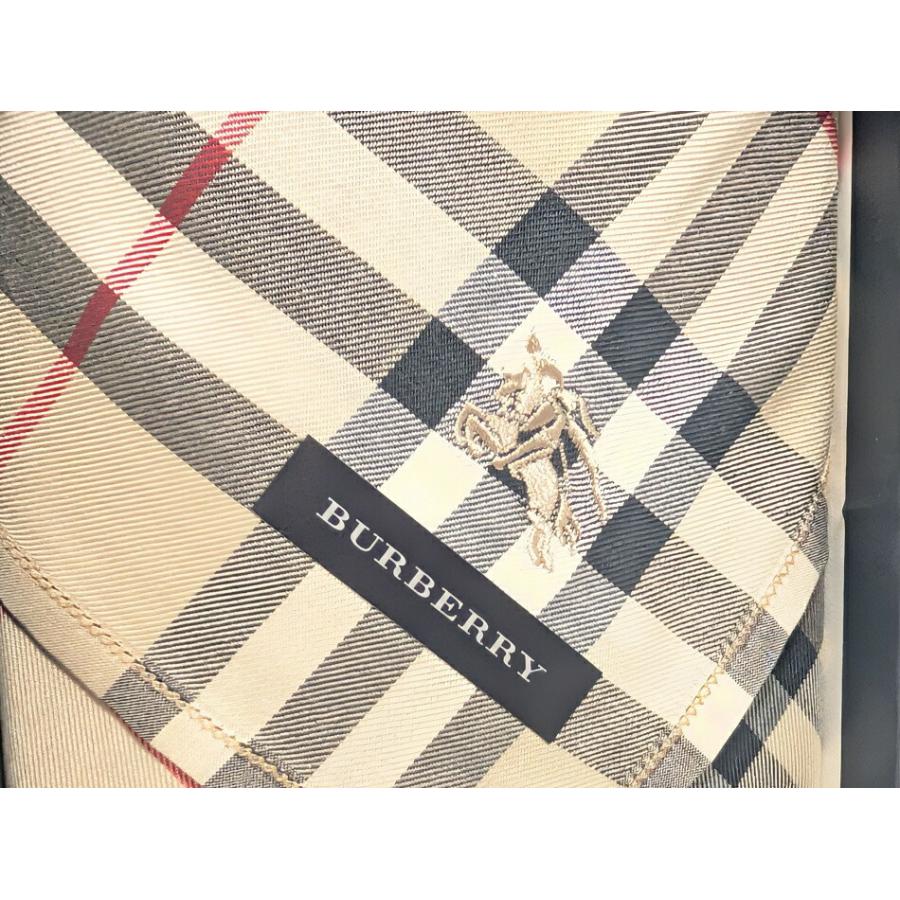 BURBERRY（バーバリー） 未使用 ハンカチ 紺 ネイビー ベージュ