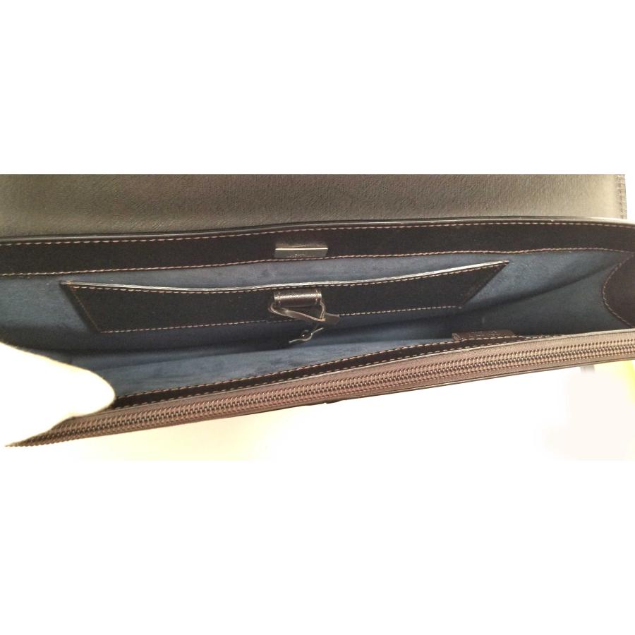 dunhill（ダンヒル） ブリーフケース 鍵付き ダークブラウン ビジネス