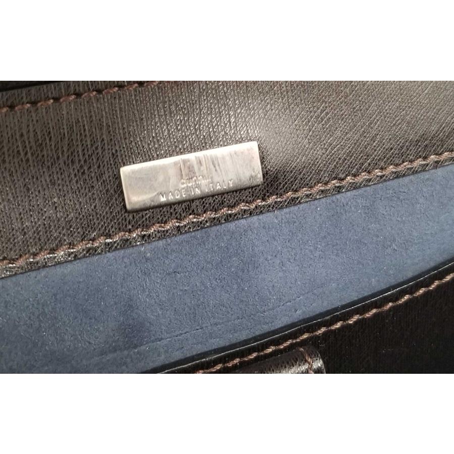 dunhill（ダンヒル） ブリーフケース 鍵付き ダークブラウン ビジネス